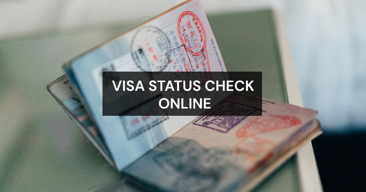 Visa Status How To Check Status Of Visa Application Online Using Passport Number Mysmartprice 9782