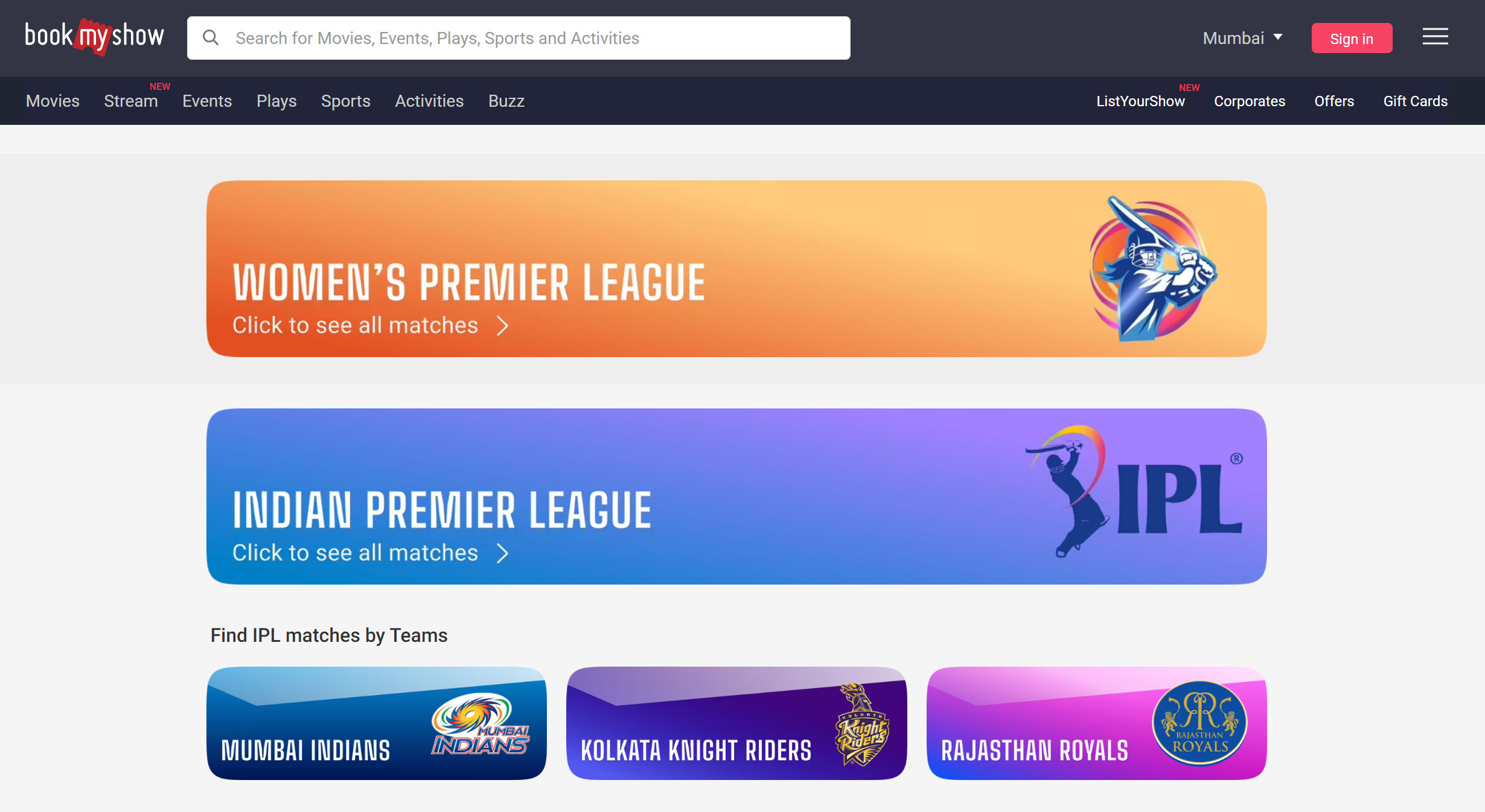 TATA IPL 2023 Tickets Booking: How To Book IPL Match Ticket Online ...