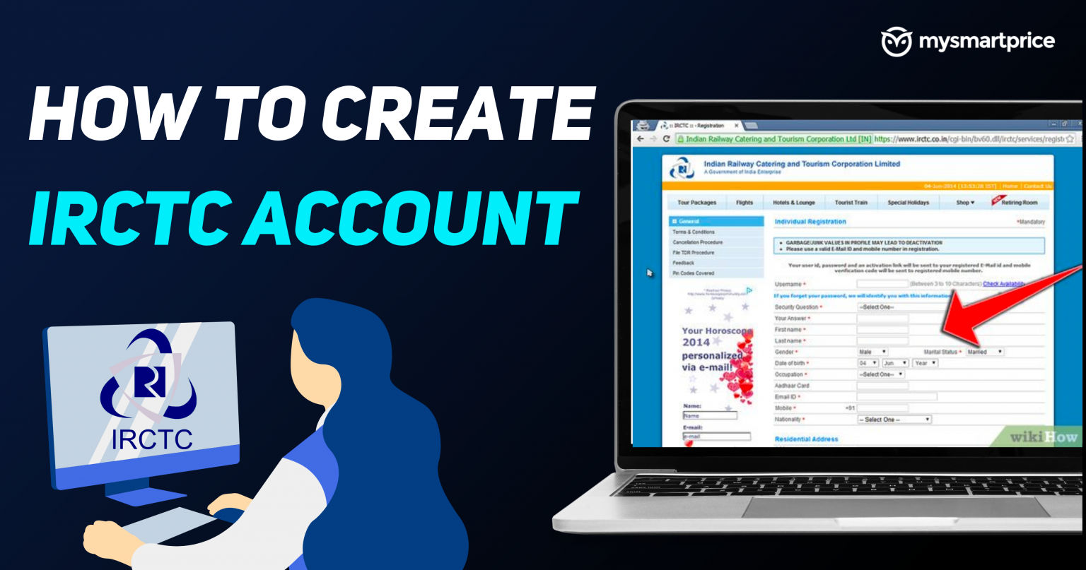 IRCTC Account: How To Create And Login To New IRCTC Account And Book ...