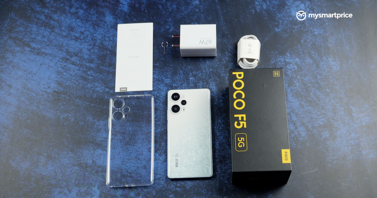 POCO F5 5G (Snowstorm White, 256 GB)