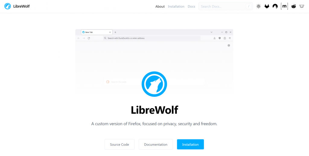 download the last version for apple LibreWolf Browser 117.0-1-1