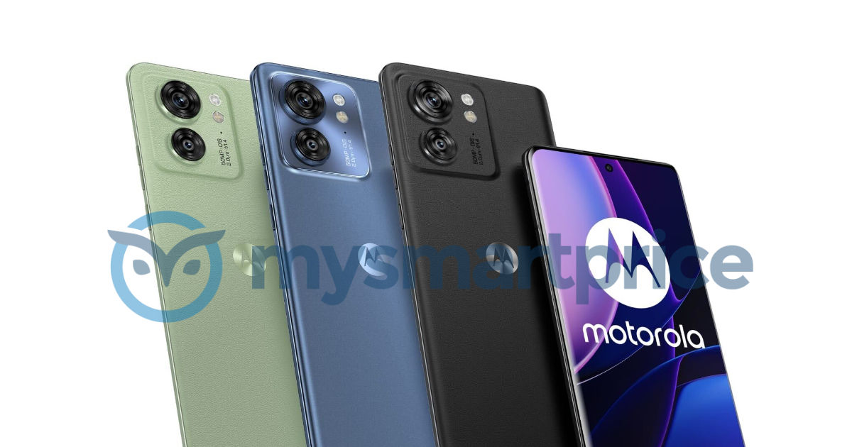 Exclusive Moto Edge 40 India Launch This Month New Press Render Reveals Full Design Colour 9516