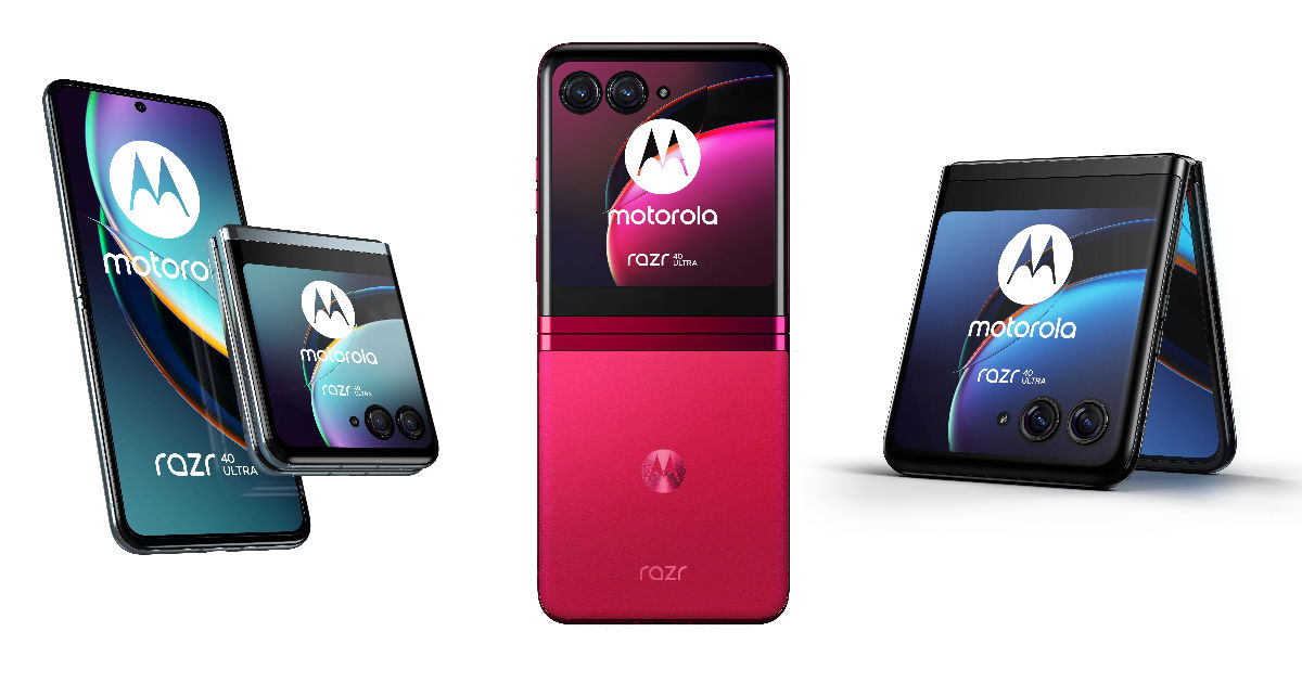 Motorola Razr 40 Ultra Official Press Images Leaked Ahead of Launch; Design  and Colour Options Revealed - MySmartPrice
