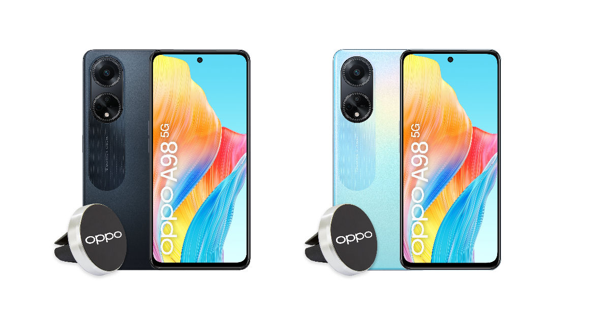 OPPO A98 5G l 8(+8)GB Extended RAM + 256GB ROM l 120Hz Silky