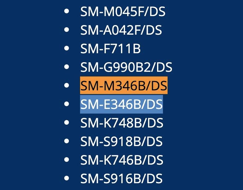 Samsung Galaxy M34 5G And Galaxy F34 5G Bis