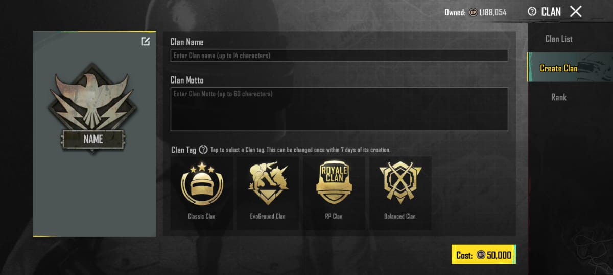 BGMI Clan Name List (2024) 550+ Best Stylish Clan Names for