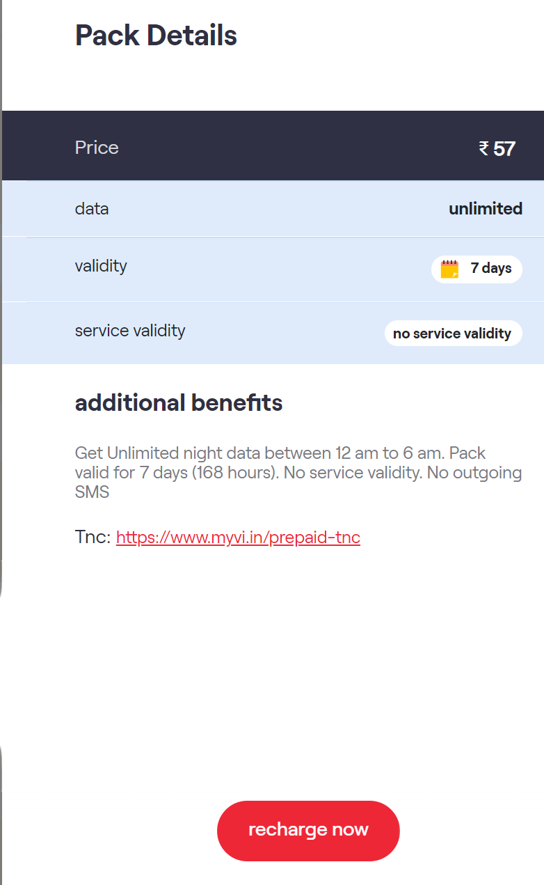 unlimited night data