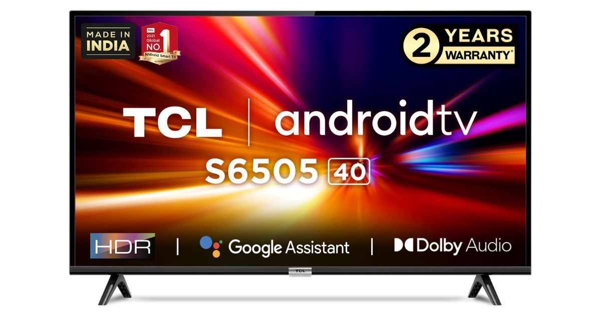 The TCL 40-inch S6505 Android Smart TV that's priced at Rs 40,990 can be picked for Rs 16,990 during the Amazon sale.
