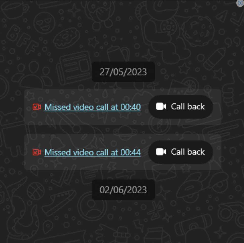 WhatsApp Web users can now call back missed calls from the chat window.