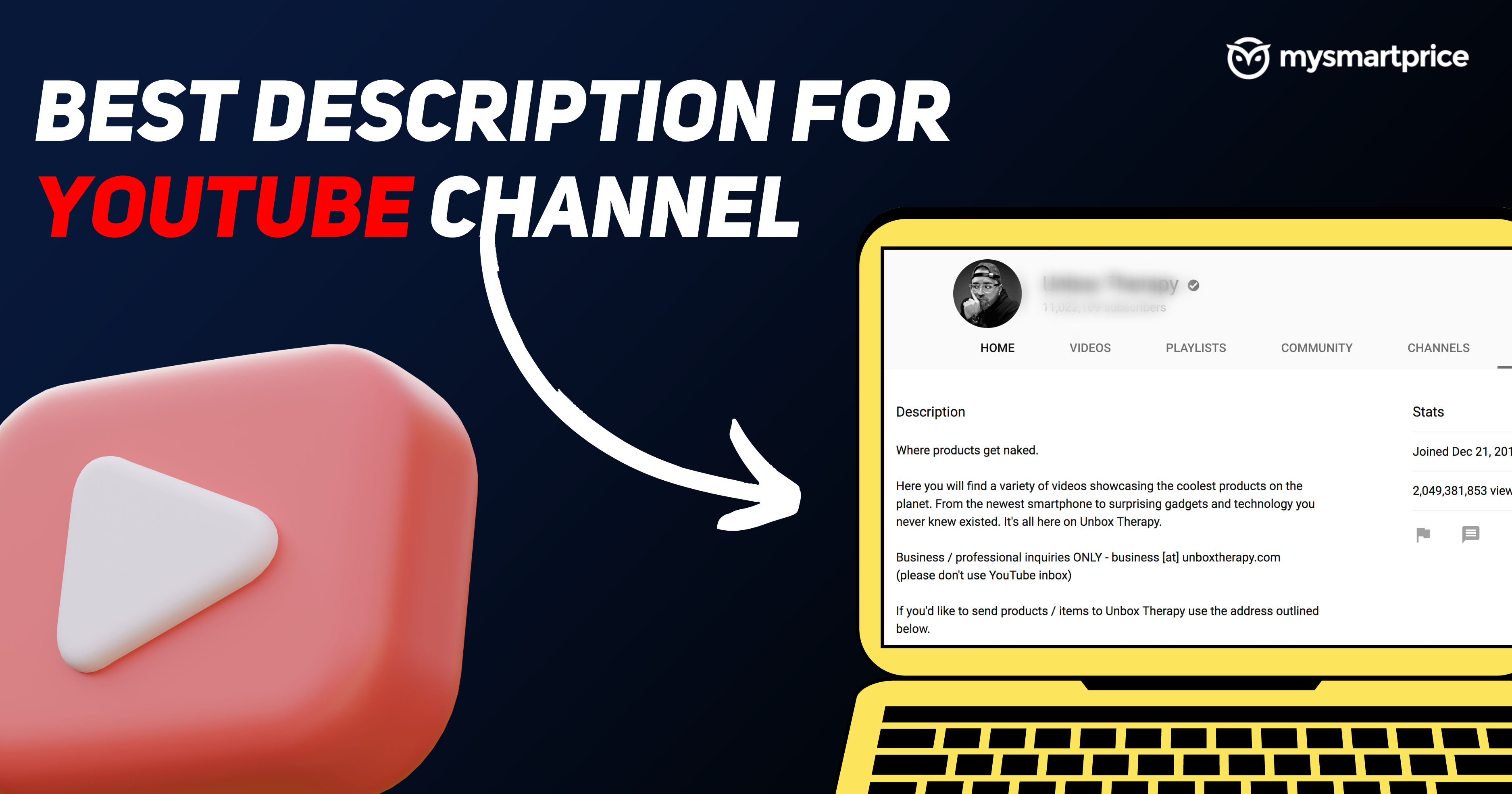 Channel Description: Importance & Best Practices