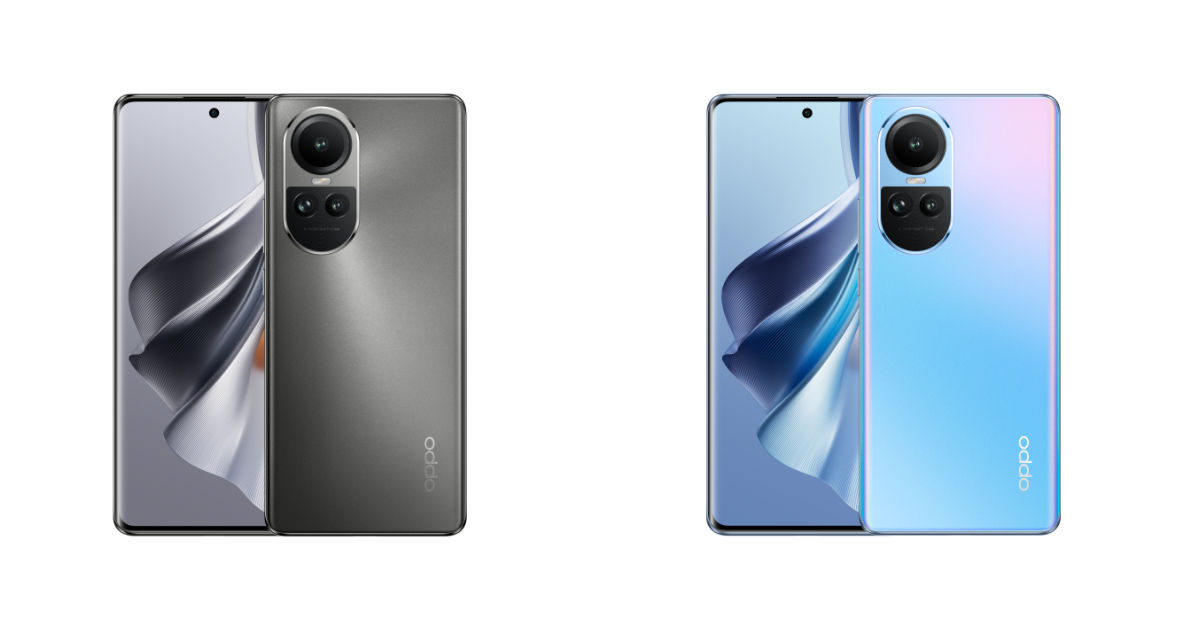 Oppo Reno 10 series official pictures and colors unveiled ahead of launch -  Gizmochina