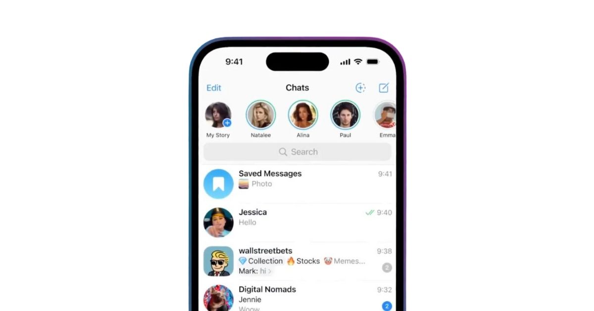 Telegram Stories is now rolling out to Premium users.