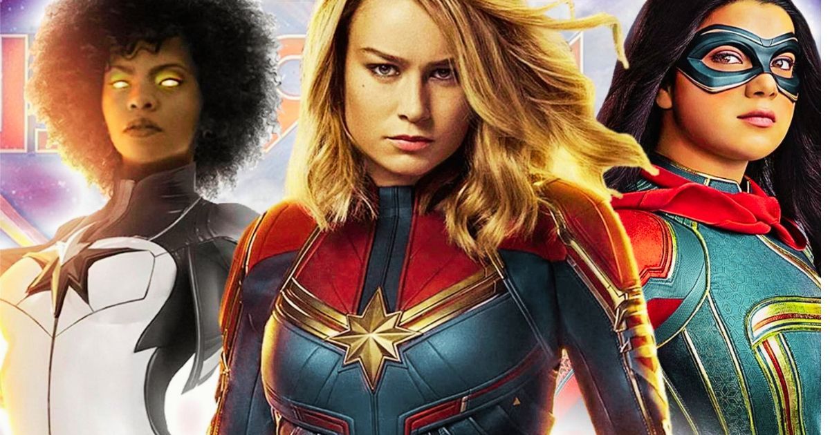 The Marvels - Official Trailer (2023) Brie Larson, Teyonah Parris, Iman  Vellani 