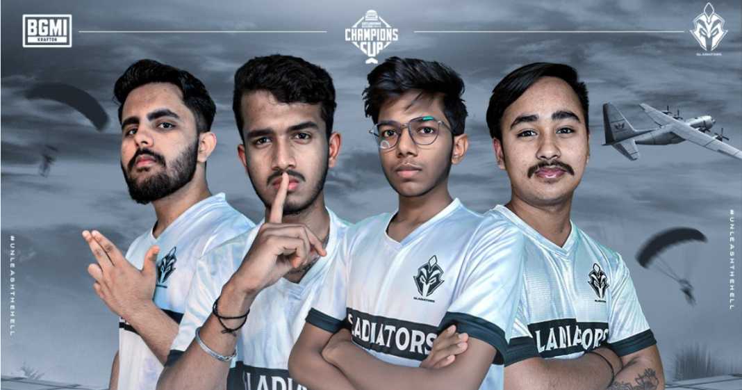 BGMI Champions Cup Gladiators Esports Are the Crowned Champions