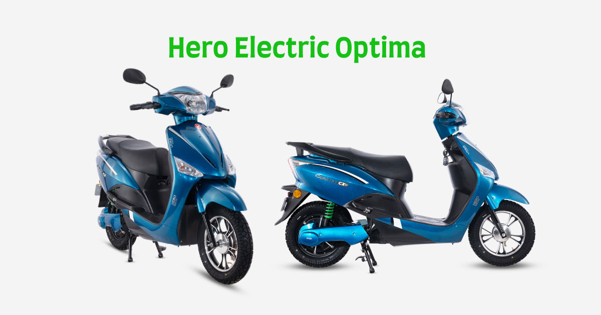 hero electric optima scooty