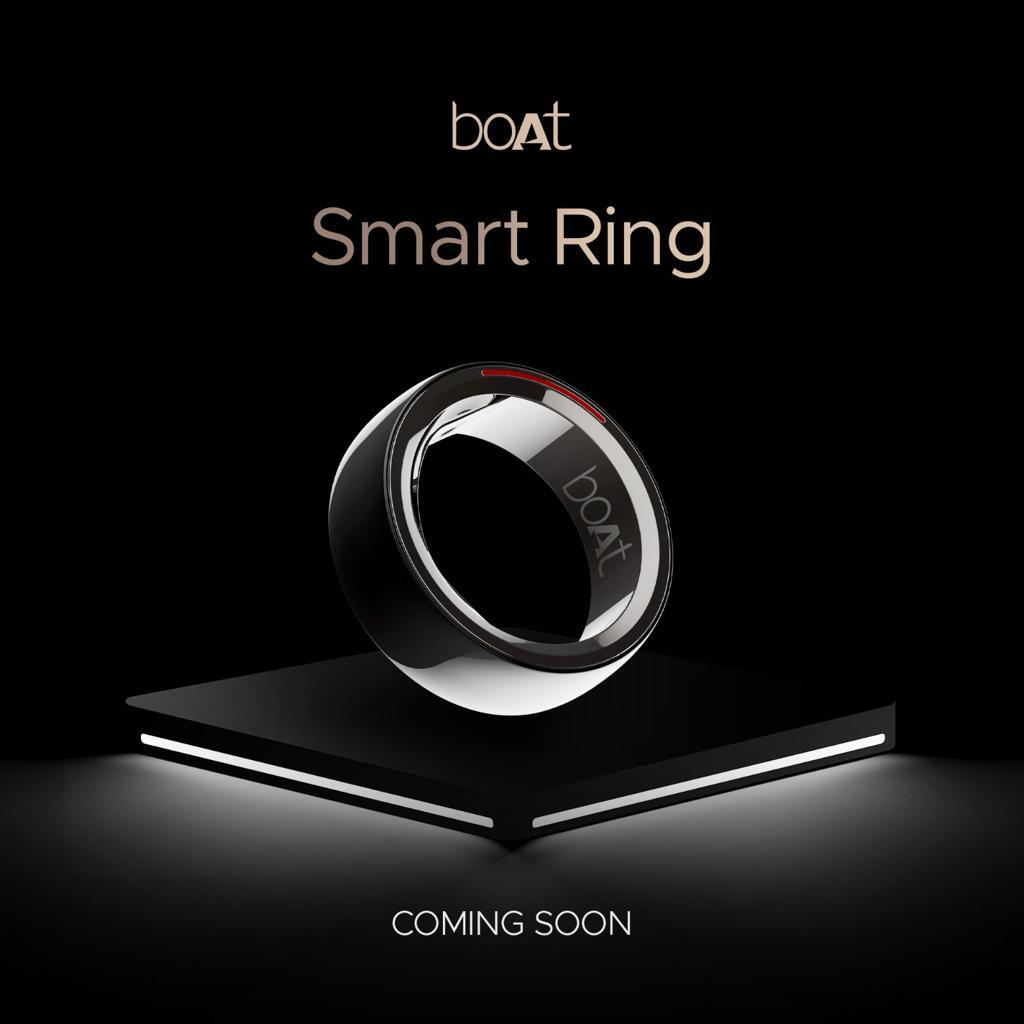 boAt Smart Ring announced in India as the debut smart ring from brand.