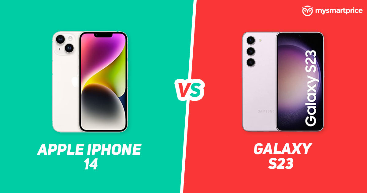 Galaxy S23 vs iPhone 14: compare os celulares Samsung e Apple