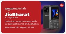 Jio Bharat 4G With JioCinema and JioSaavn In-Built to Go On Sale From August 28 Via Amazon India