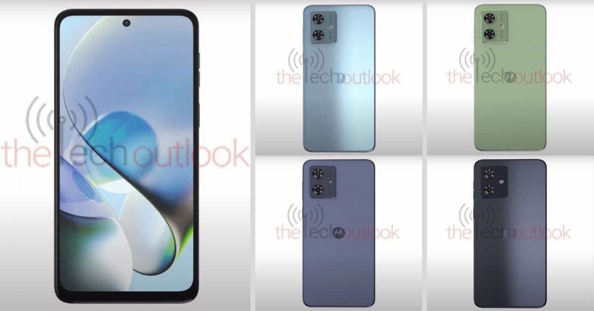 Motorola G54 leak shows off budget build and colors