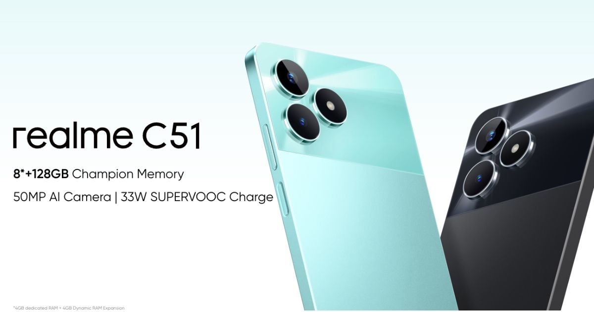 Realme C51 launched in Taiwan and Africa ahead of India.