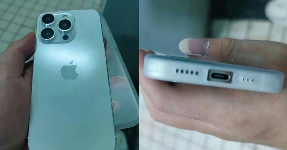 iPhone 15 USB-C port: Claimed photos shared on Twitter - 9to5Mac