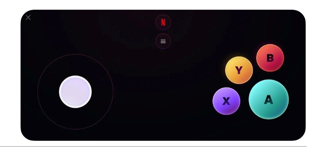 netflix game controller app screenshot