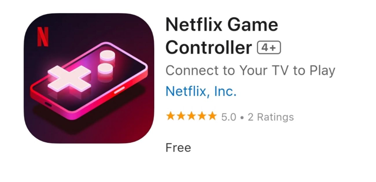 Netflix launched a game controller app on Apple's App Store - The