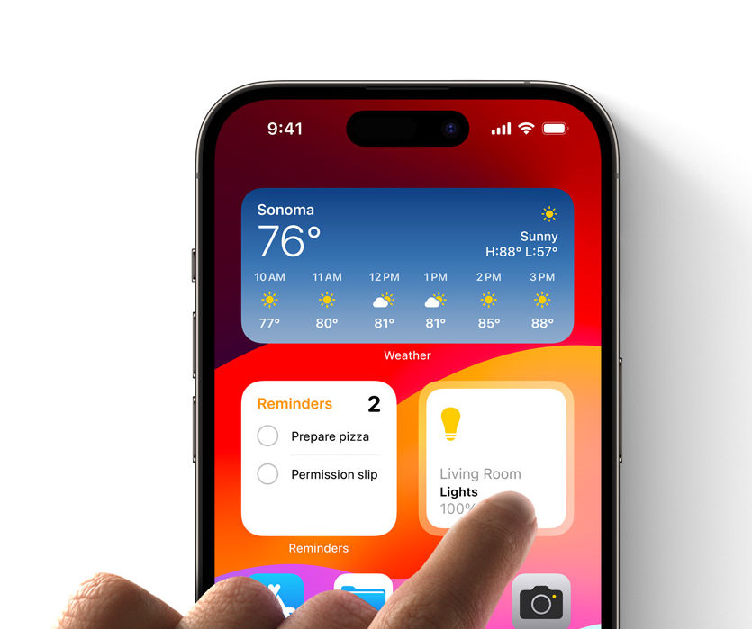 Apple has introduced interactive widgets with iOS 17.