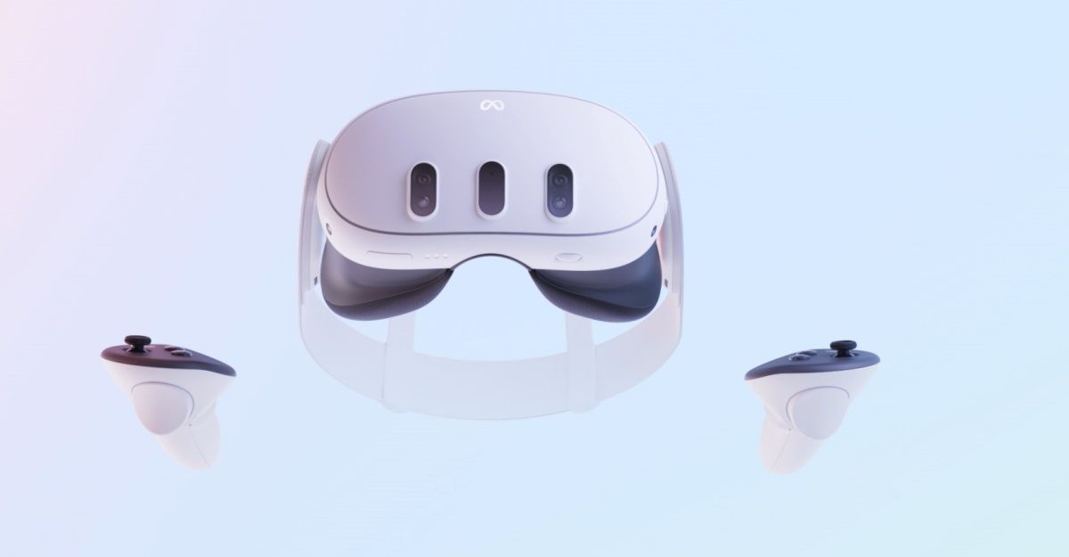 meta reveals quest 3 VR headset with higher resolution mixed