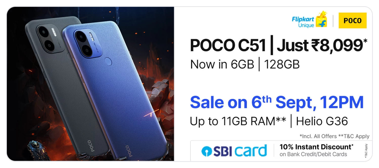 POCO C51 6GB MySmartPrice