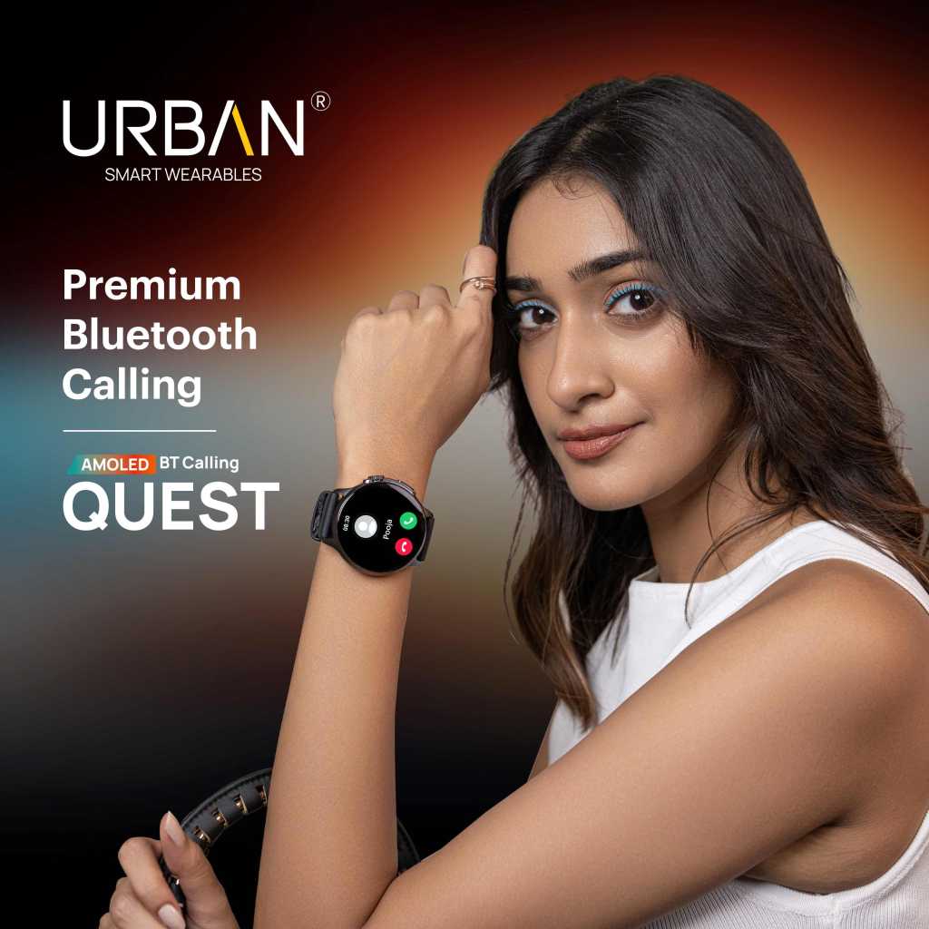 The URBAN Quest smartwatch launched in India for Rs 3,999.