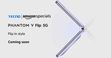 Tecno Phantom V Flip 5G Confirmed to Launch via Amazon in India