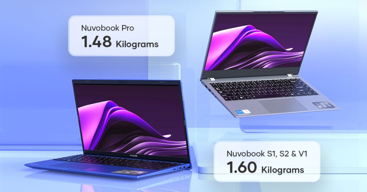 Wings Nuvobook laptops