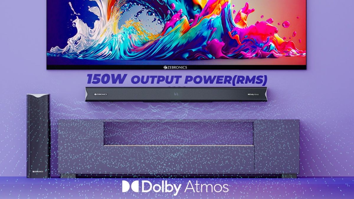 Zebronics ZEB Juke Bar 1000 Soundbar Dolby Atmos