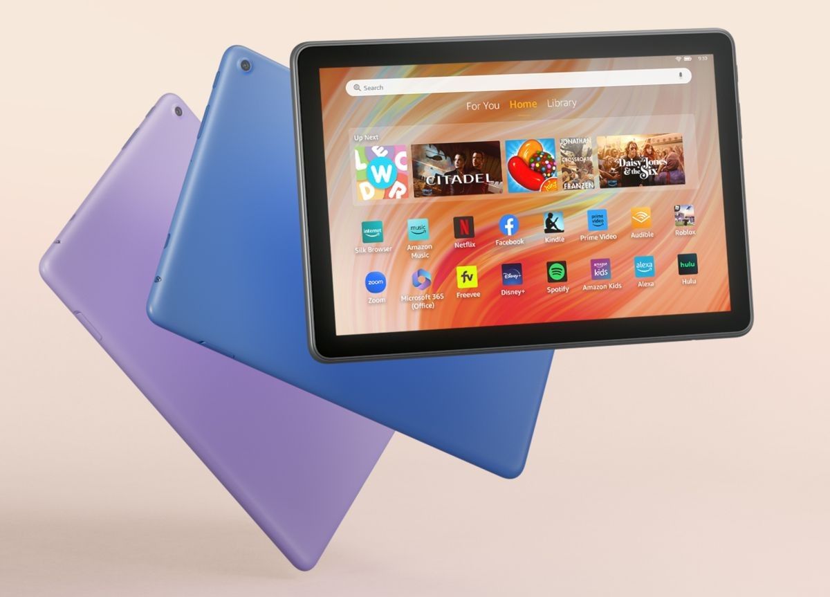 Fire HD 10 (2023) Tablet With 10.1-inch Display and Stylus