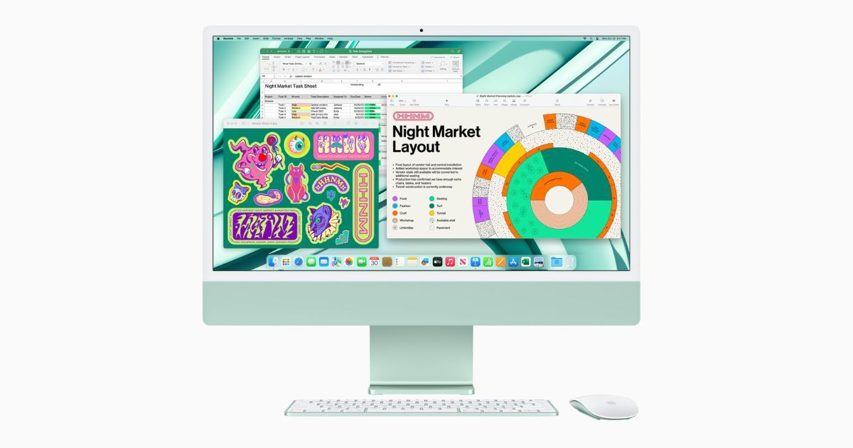 Apple iMac With M3 Processor, 24-inch 4.5K Display Launched: Price in  India, Specifications - MySmartPrice