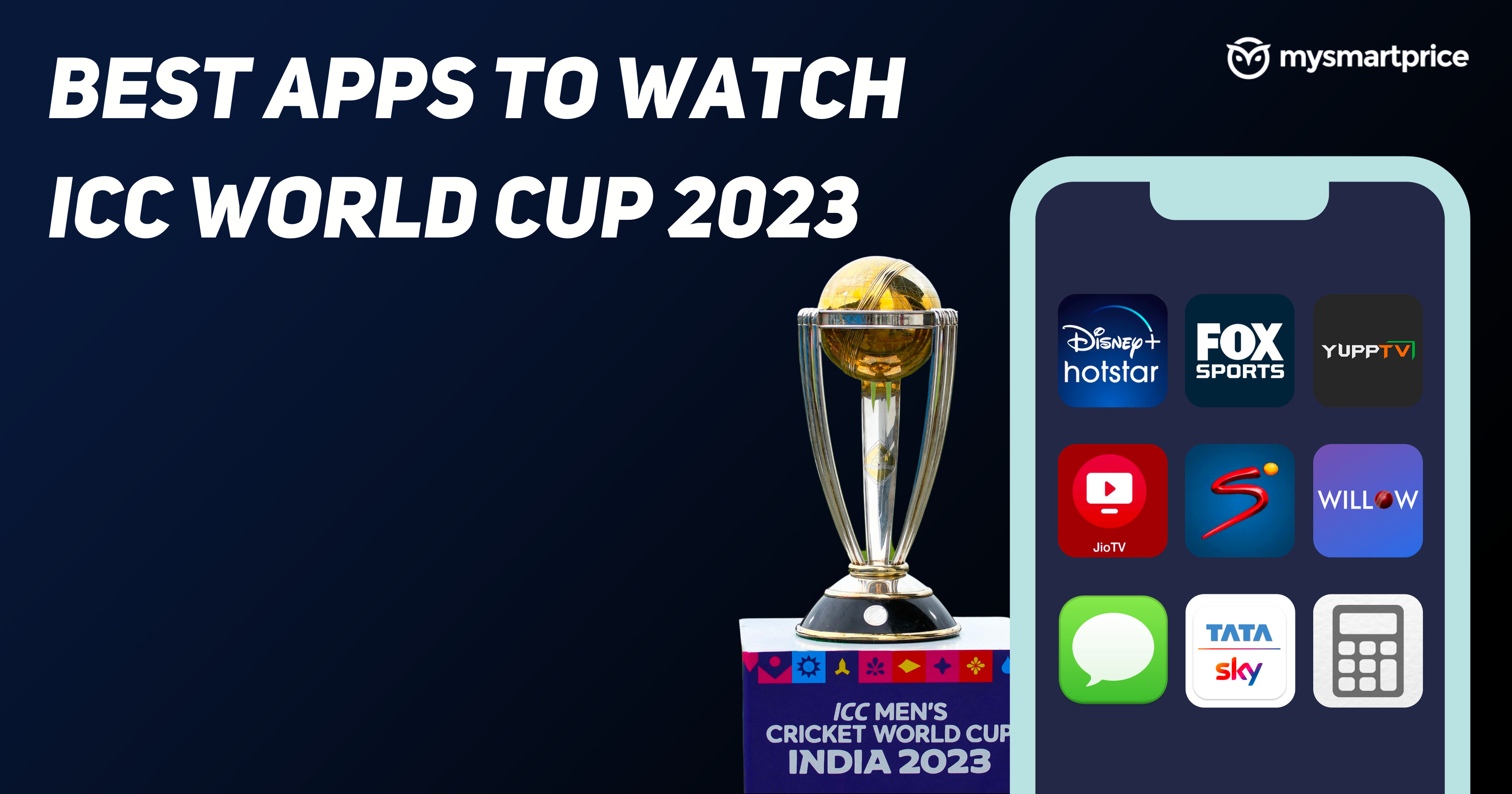 ICC World Cup 2023 Streaming Apps 2023 List of Best Apps to Watch