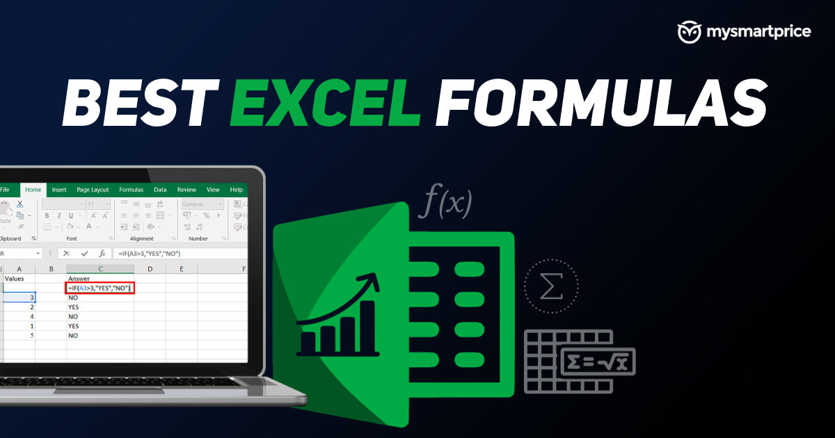 Excel Formulas Top 15 Basic Intermediate And Advanced Formulas With Their Functions 4875