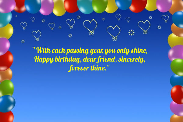 100+ Birthday Wishes for Friend and Best Friend (2024): A