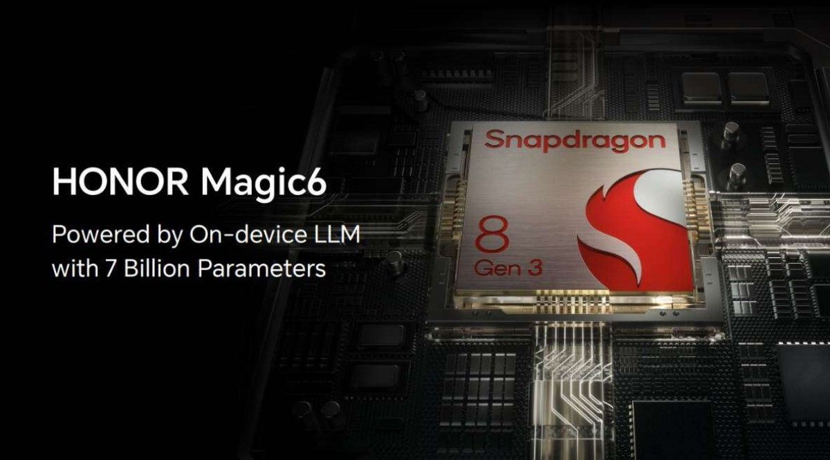 Honor Magic 6 will be powered by the Snapdragon 8 Gen 3.