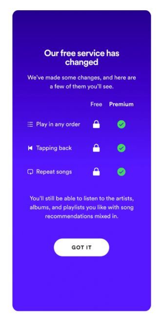 Spotify Adds Listening Restrictions For Free Users in India - MySmartPrice