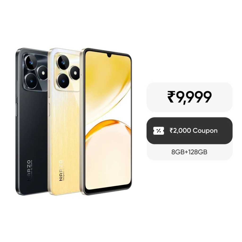 Realme is offering Narzo N53 8GB at Rs 2,000 discount.