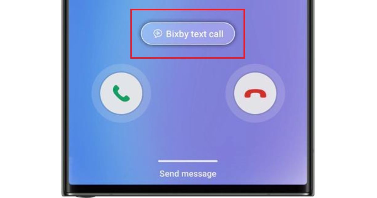 bixby text call 