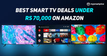 Best Smart TV Deals Under Rs 70,000 on Amazon: Sony Bravia 55-inch, Samsung Crystal 4K Neo, Vu Masterpiece Glo, And More