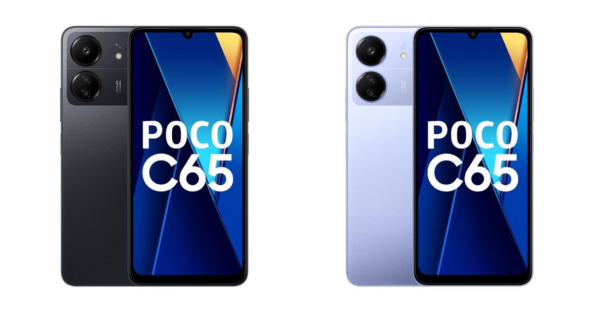 POCO C65 with 6.74″ 90Hz display, up to 8GB RAM, 256GB storage launching in  India on December 15