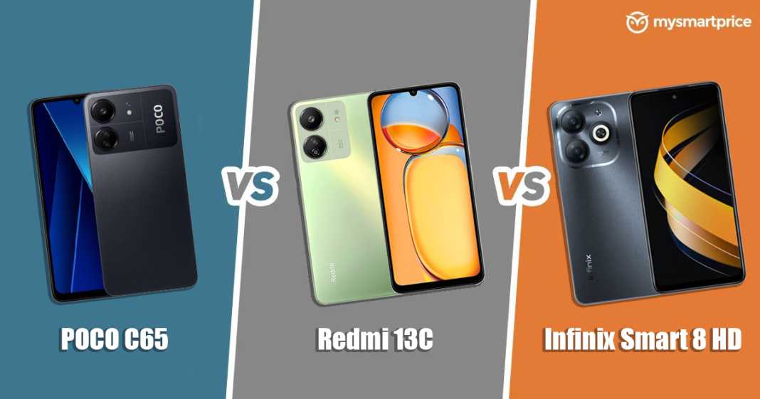 Poco C Vs Redmi C Vs Infinix Smart Hd Price Specifications Features Compared