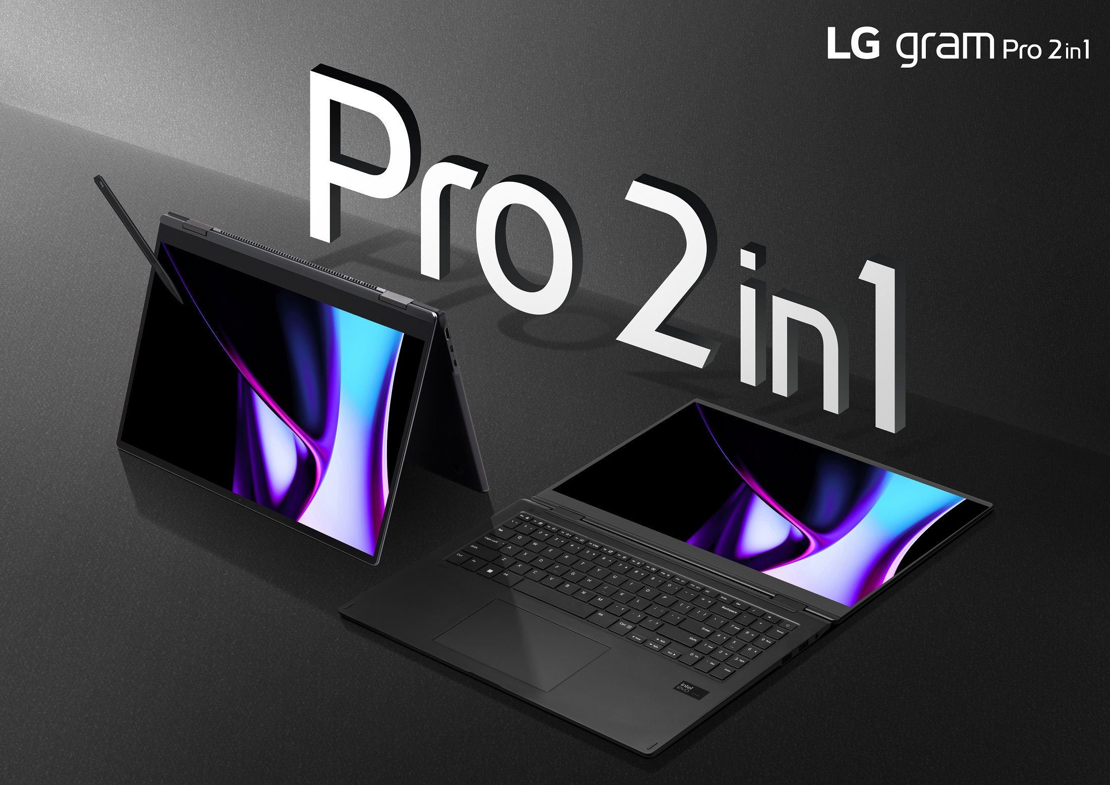 The LG Gram Pro 2-in-1 (2024) is the latest convertible model in the Gram series.