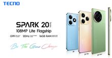 Tecno Spark 20 Pro+ Specs Confirmed: Helio G99, Curved AMOLED Screen, 108MP Camera, and More