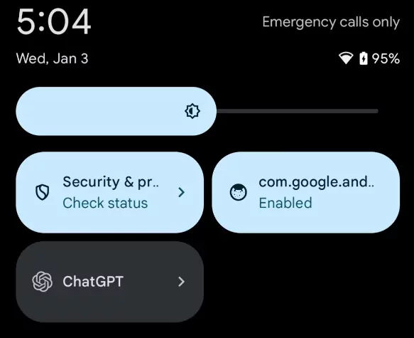 Android users will soon be able to set ChatGPT as default assistant. Image Source: Mishaal Rahman