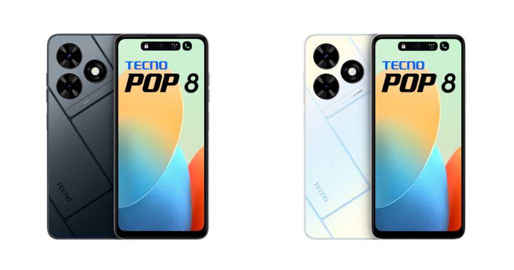 Tecno Pop 8 Colour Options MySmartPrice